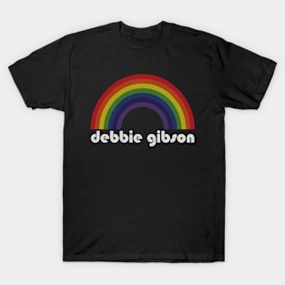 Debbie Gibson Vintage Retro Rainbow T-Shirt